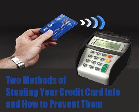 how rfid can steal credit card info|how to protect rfid credit cards.